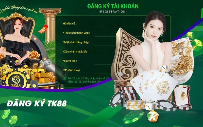 Đăng ký Tk88 trên điện thoại ra sao